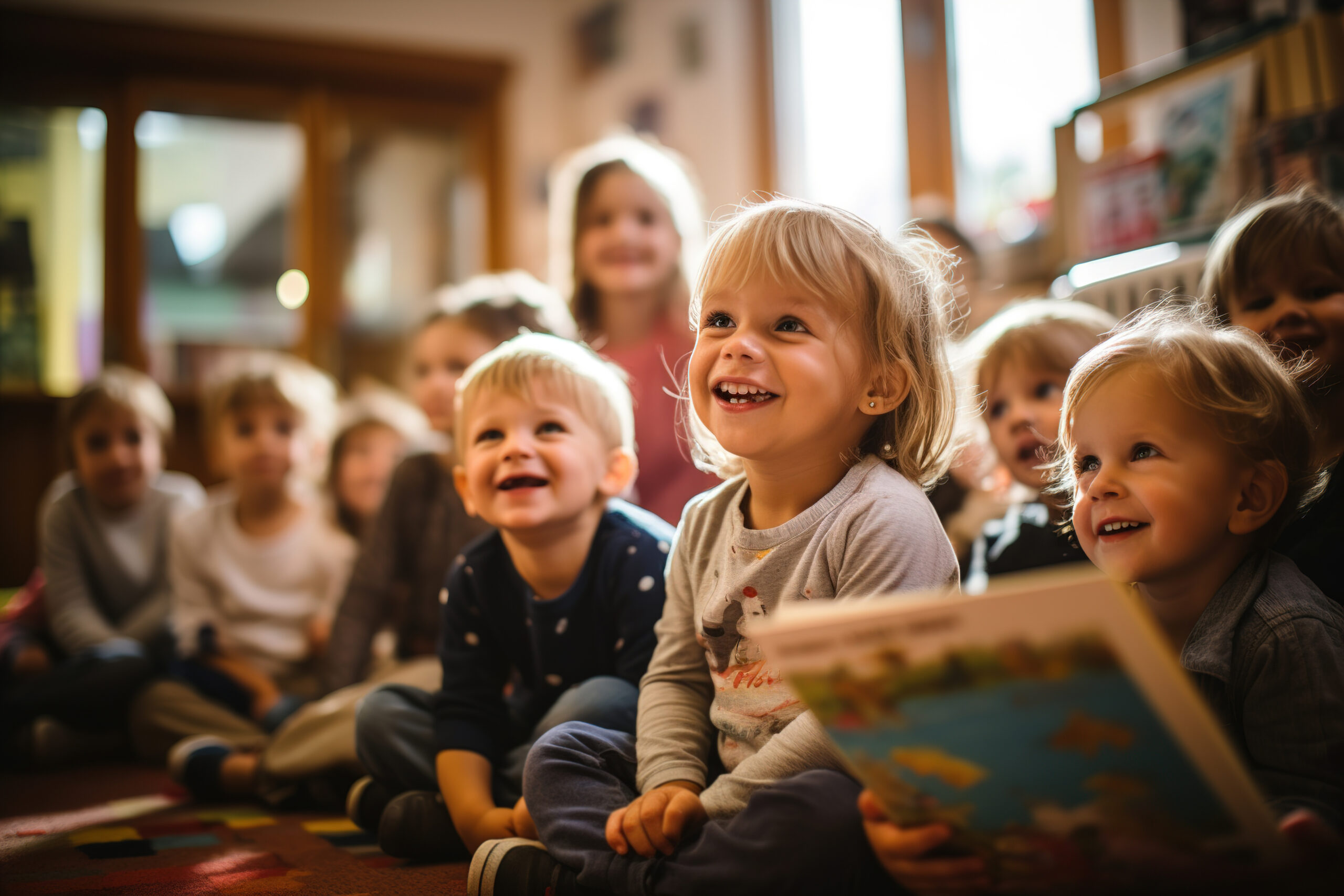 Kinder im Kindergarten